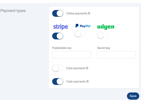 payment types